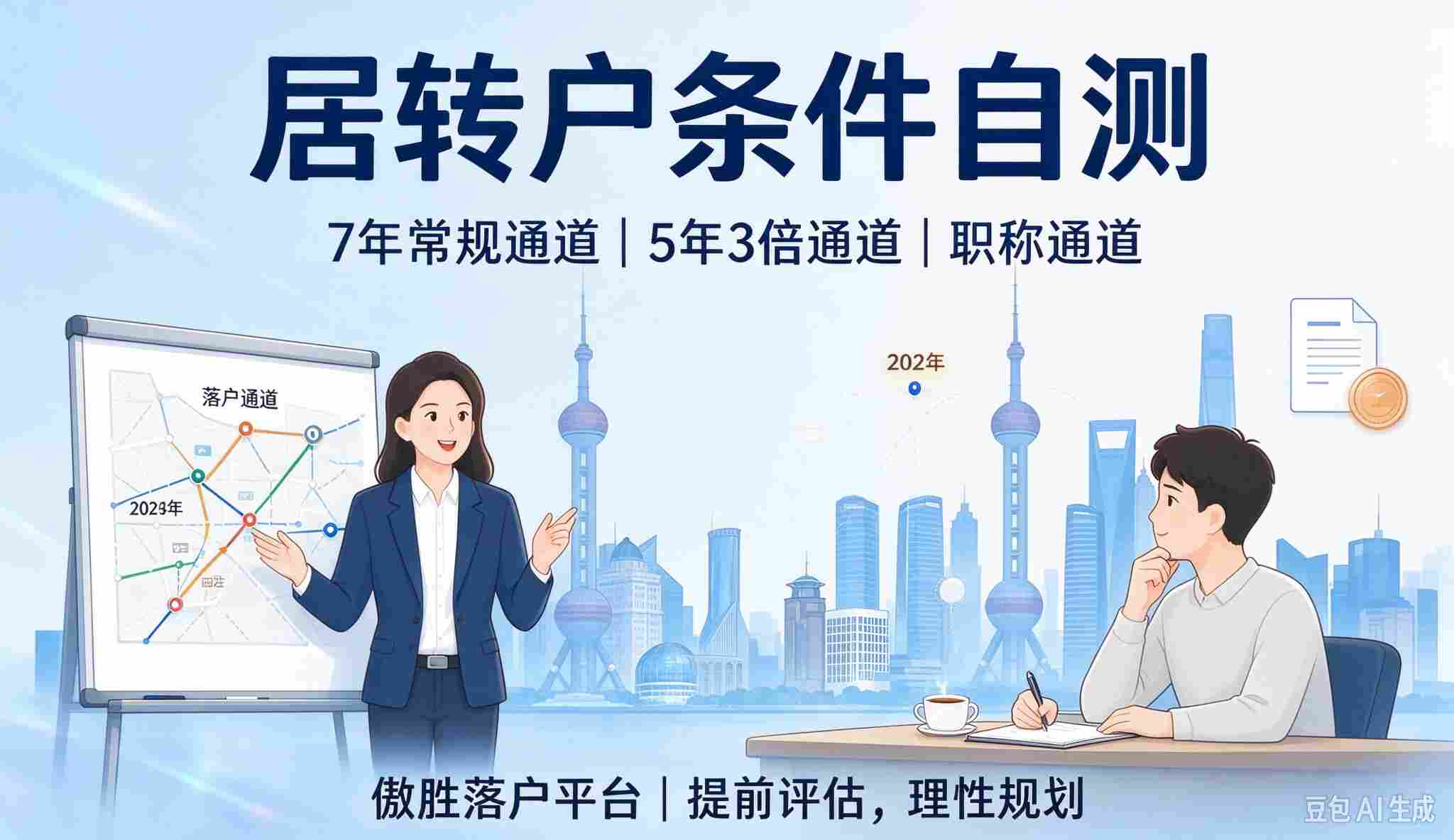 上海居住证积分和落户的关系，积分≠户口，千万别混淆