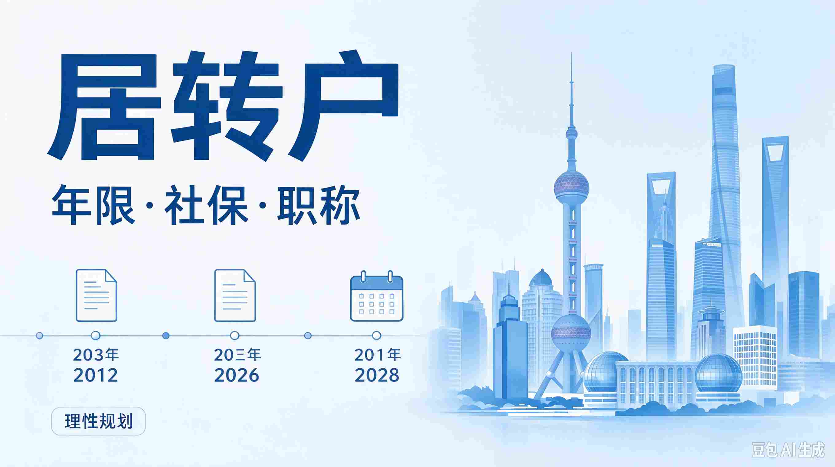 上海居转户 3 倍社保 5 年通道详解：5 年落户，免职称，适合高薪人才